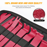 GOOACC 238Pcs Trim Removal Tool, Auto Push Pin Bumper Retainer Clip Set Fastener Terminal Remover Tool Adhesive Cable Clips Pry Kit Car Panel Radio Removal Auto Clip Pliers